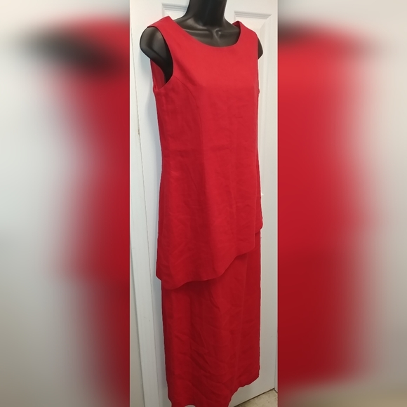 Deville linen blend maxi dress - Picture 2 of 7